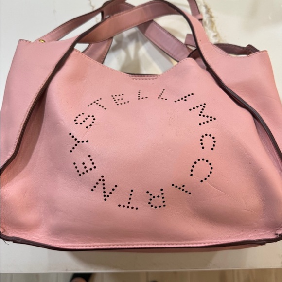 Stella McCartney Logo Tote Bag - Light Pink w/dustbag - Picture 2 of 15